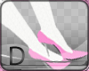 [D]Heels.W/Sock`pink