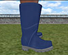 Blue Rain Boots (M)