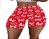 (F) HoHoHo Red Shorts
