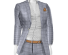 Grey Suit W/ White Shirt