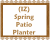 (IZ) Spring Patio Plantr