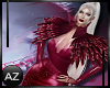 *az*Plume gown