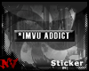 IMVU Addict-Sticker
