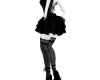 fancy black dress