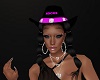 Cowgirl Black Pink Hat