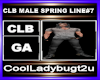 CLB MALE SPRING LINE#7