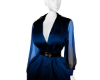 Anime Dress Aqua Blue