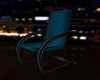 P~ Blue cuddle chair