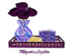 ML♥ Purple Candle tray
