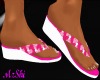 Sandals Pink Polkadot