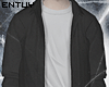 Relaxed Black Shirt