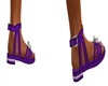 purple sandles