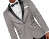 Royale Tux Jacket-Silver