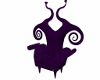 Purple Spiral Chair
