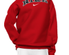 N!ke Hoody Red