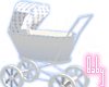 Baby Stroller Blue