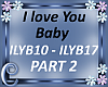 I love You Baby Part 2