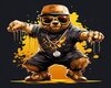 pohbear gold thug floor