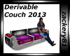 Derivable Couch 2 Seat