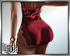 Red Silk Dress RL