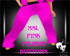 XXL Pink PJ Bottoms