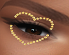 ! Gold Eye Hearts