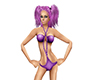 m28 Sexy purple bikini