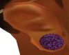 Purple Diamond Ear Plugs