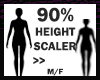 90% Avatar Height Scaler