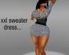 xxl sweater dress