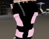 Pink & Black Cargos