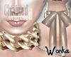 W° Chained Gold.Choker