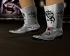Silver Wolf Boots 