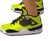 SHOES 4  LIME GREEN