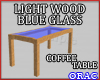 JLW B Glass Coffee Table