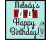 Meloly Bday Diner Sign