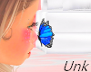 Unks Blue Butterfly Nose