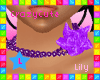 !Lily Pagent Necklace.