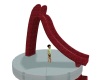 Red Pool Slide