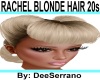 RACHEL BLONDE HAIR 20s