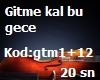 3R - Gitme Kal Bu Gece