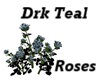 Drk Teal Roses