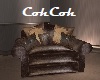 Leather Chair & Pillows