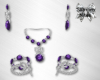 Olivia 5Pc Purple Set