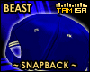 !T Blue Beast Snapback