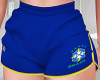 $ Shorts Brasil Azul