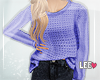 ! Knitted Lilac