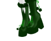 D! christmas boots green