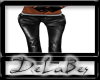 Leather pants black