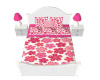 Pink Trig.Bed W/Poses